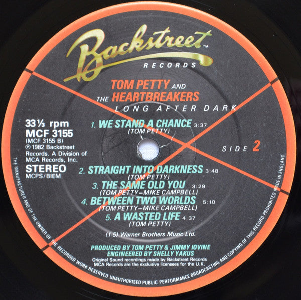 Tom Petty And The Heartbreakers : Long After Dark (LP, Album)