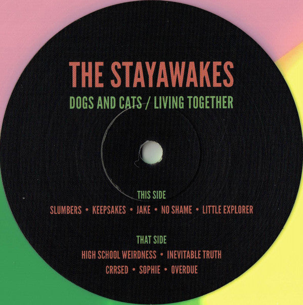 The Stayawakes : Dogs And Cats / Living Together (LP, Album, Gre)