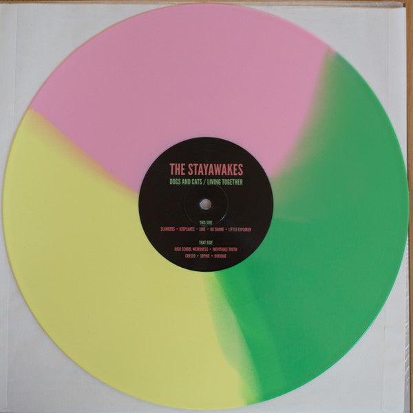 The Stayawakes : Dogs And Cats / Living Together (LP, Album, Gre)