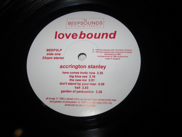 Accrington Stanley : Lovebound (LP, Album)