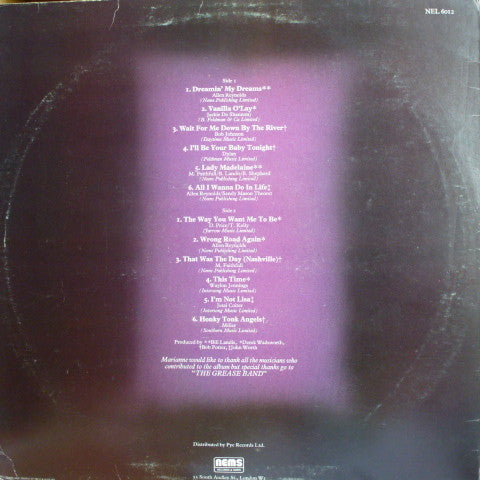 Marianne Faithfull : Faithless (LP, Album)