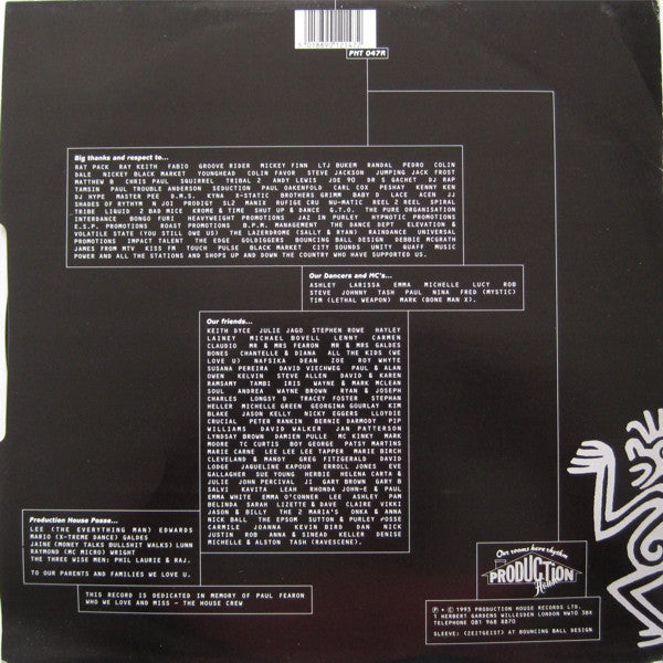 The House Crew : The Theme / Euphoria (Remixes) (12")
