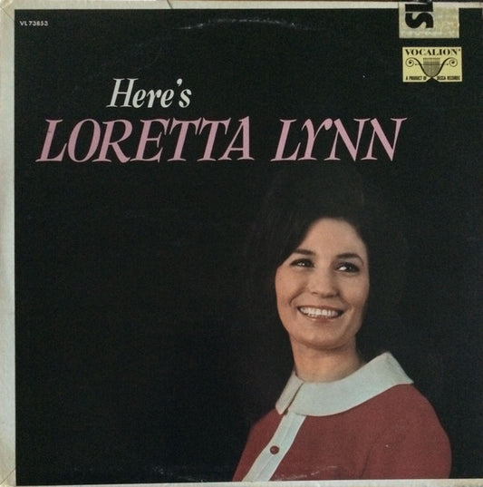 Loretta Lynn : Here's Loretta Lynn (LP, Pin)