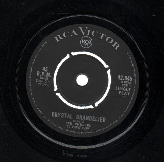 Stu Phillips (2) : Crystal Chandelier (7", Single)