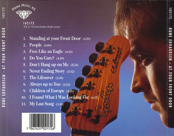 Rune Edvardsen : At Your Front Door (CD, Album)