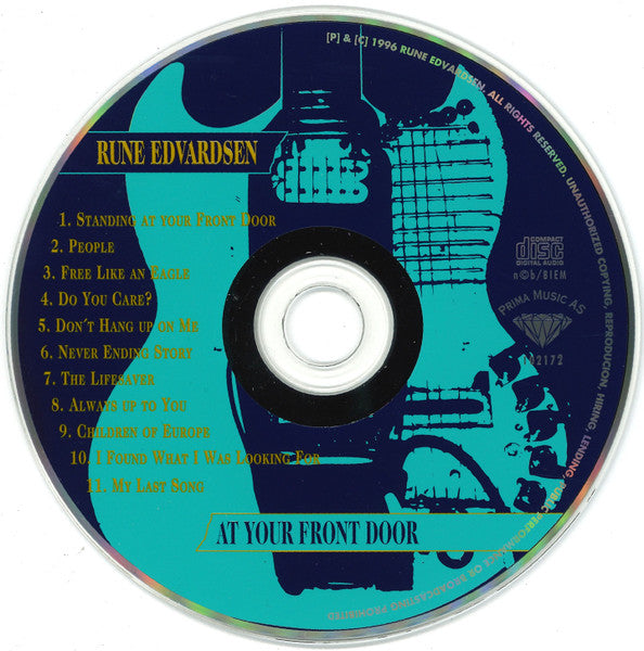 Rune Edvardsen : At Your Front Door (CD, Album)