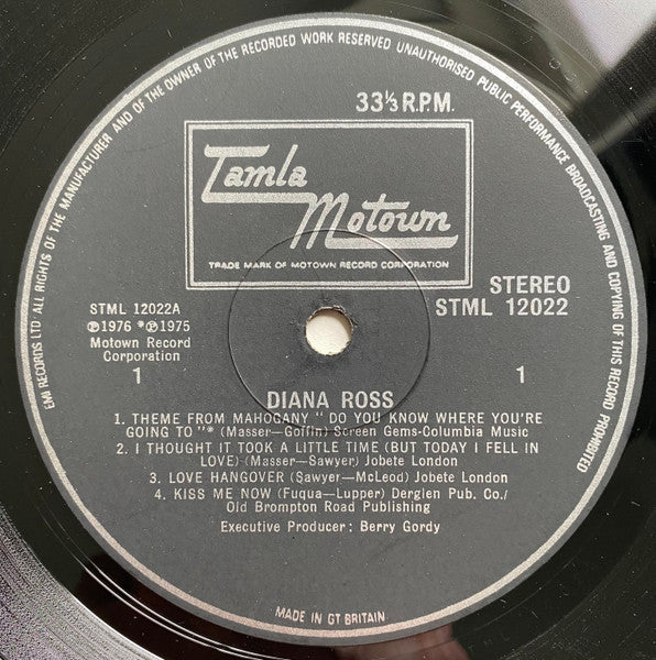 Diana Ross : Diana Ross (LP, Album)