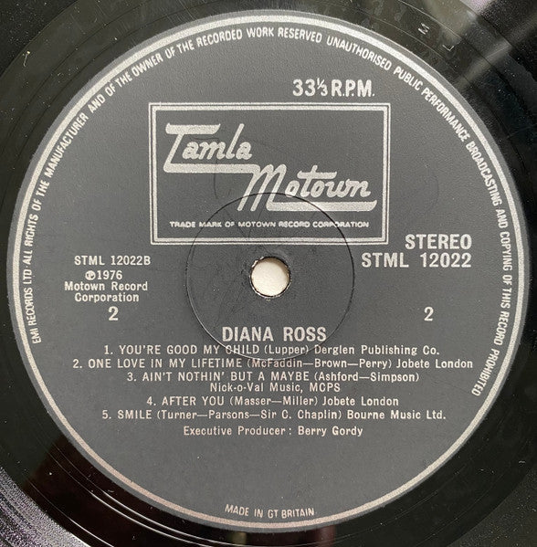 Diana Ross : Diana Ross (LP, Album)