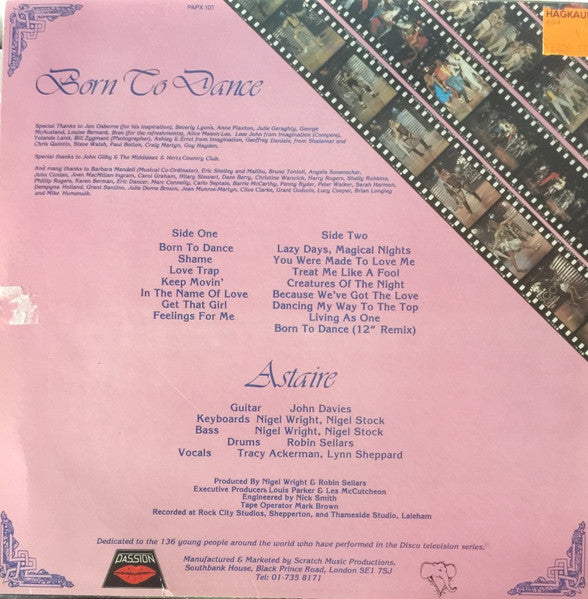 Astaire : Born To Dance (LP, P/Mixed)