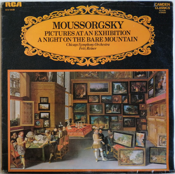 Moussorgsky*, Chicago Symphony Orchestra, Fritz Reiner : Pictures At An Exhibition / A Night On The Bare Mountain (LP, Comp, RE)