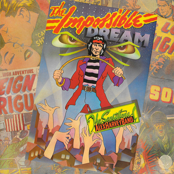 The Sensational Alex Harvey Band : The Impossible Dream (LP, Album, '1Y)