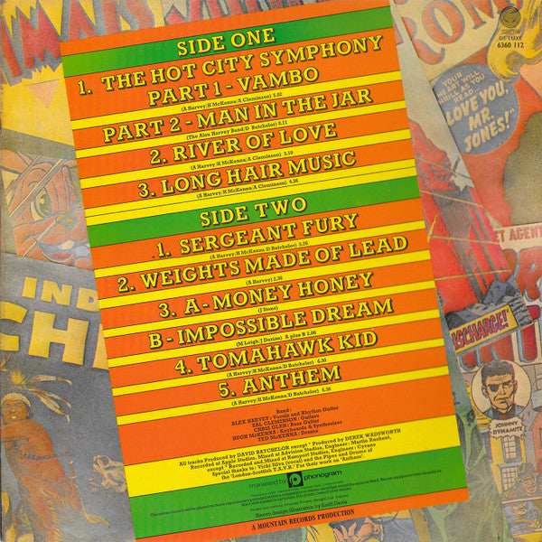 The Sensational Alex Harvey Band : The Impossible Dream (LP, Album, '1Y)