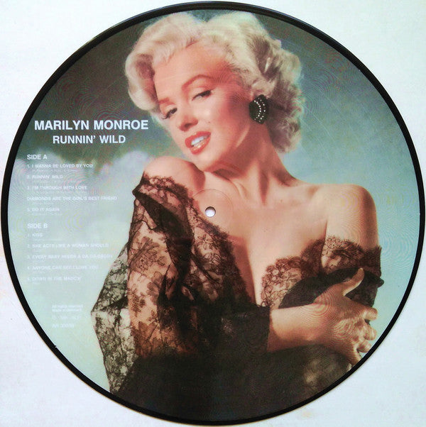 Marilyn Monroe : Runnin' Wild (LP, Comp, Pic)