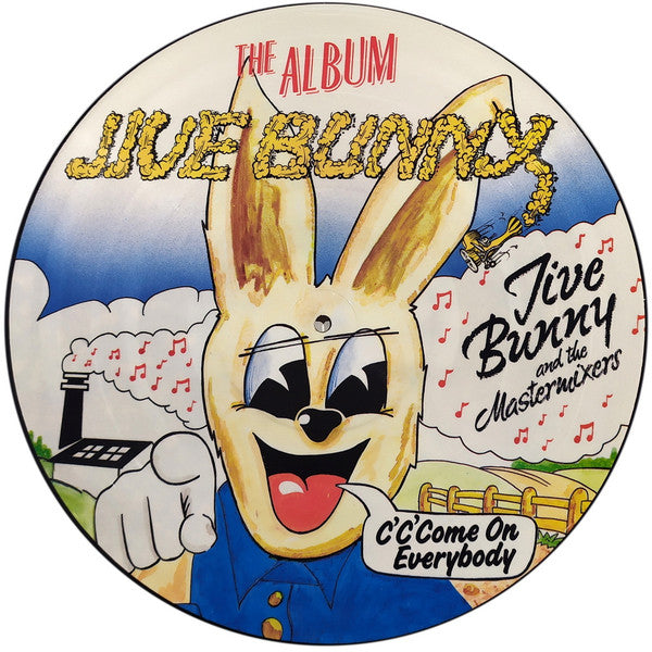 Jive Bunny And The Mastermixers : The Album (LP, Album, Ltd, Pic)
