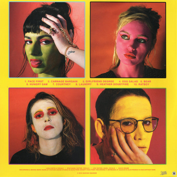 The Paranoyds : Carnage Bargain (LP, Album, Ltd, Blu)
