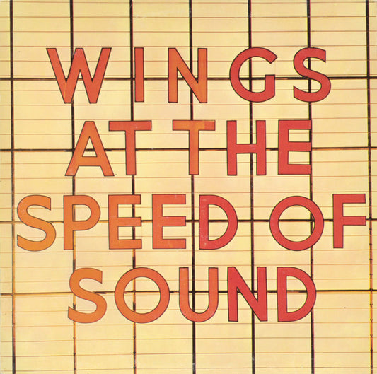Wings (2) : Wings At The Speed Of Sound (LP, Album, 'Cl)