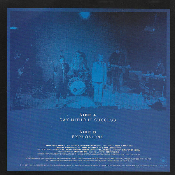 Chandra (4) : Blue Stage Sessions (7", Single)