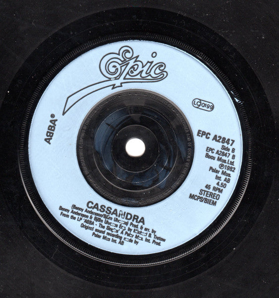 ABBA : The Day Before You Came (7", Single, Rou)