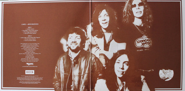Camel : Moonmadness (LP, Album, RE, Gat)