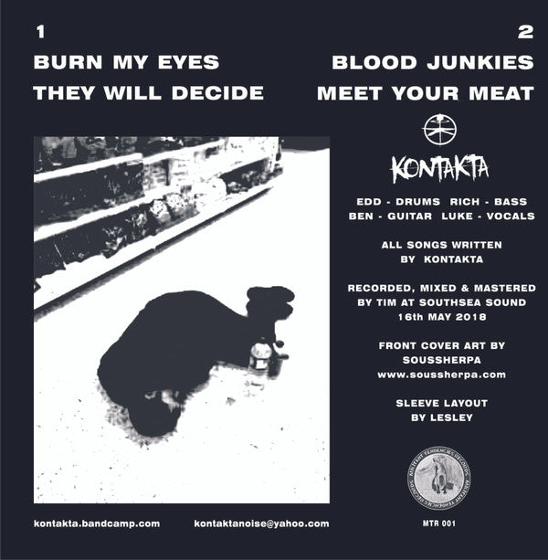 Kontakta (2) : Life In A Cage (7", EP)