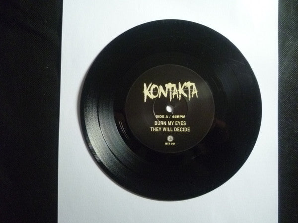 Kontakta (2) : Life In A Cage (7", EP)