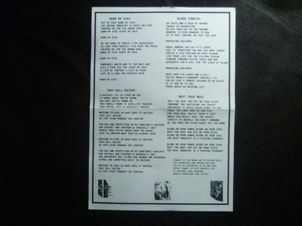 Kontakta (2) : Life In A Cage (7", EP)