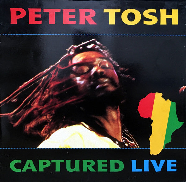 Peter Tosh : Captured Live (LP, Album)