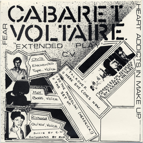 Cabaret Voltaire : Extended Play (7", EP)