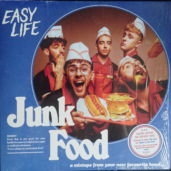 Easy Life (4) : Junk Food (LP, EP, Ltd, Mixtape, Red)