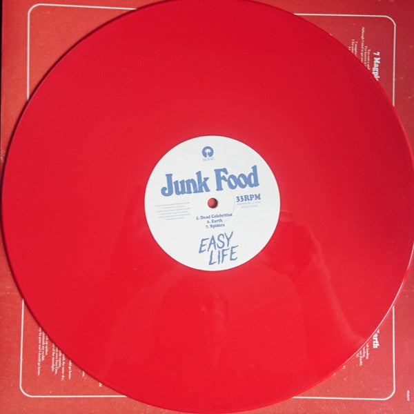 Easy Life (4) : Junk Food (LP, EP, Ltd, Mixtape, Red)
