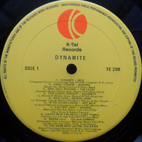 Various : Dynamite (LP, Comp, US )