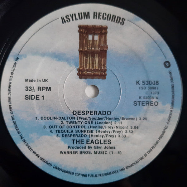 Eagles : Desperado (LP, Album, RE)