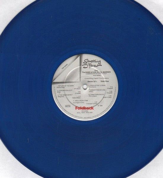 The Royal Marines Band* : Something Different  (LP, Album, Blu)