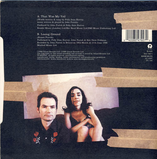 John Parish + PJ Harvey : That Was My Veil (7", Single)