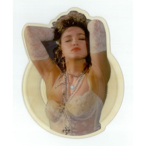 Madonna : Crazy For You (7", Shape, Pic)