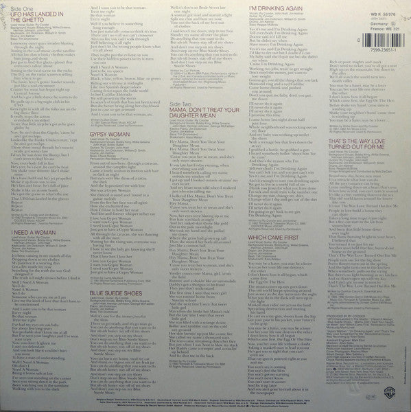 Ry Cooder : The Slide Area (LP, Album)