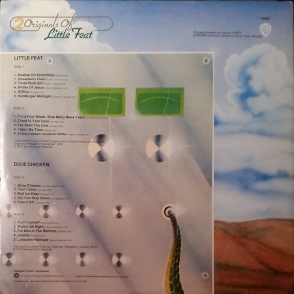 Little Feat : 2 Originals Of Little Feat (2xLP, Album, Comp)