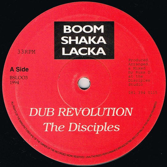 The Disciples (2) : Dub Revolution (10")