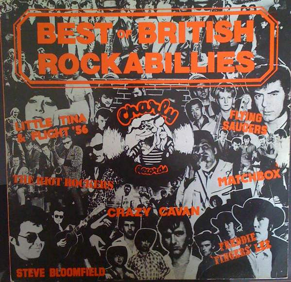 Various : Best Of British Rockabillies (LP, Comp)