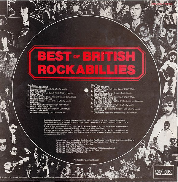 Various : Best Of British Rockabillies (LP, Comp)