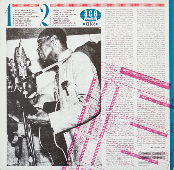Elmore James : King Of The Slide Guitar (LP, Mono)