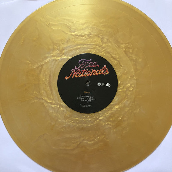 The Free Nationals : Free Nationals (2xLP, Album, Gol)