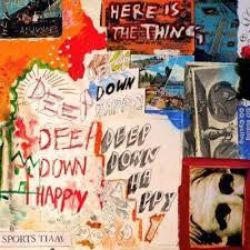 Sports Team : Deep Down Happy (LP, Album, Ltd, Ora)