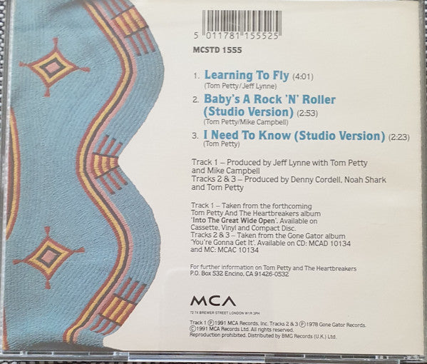 Tom Petty And The Heartbreakers : Learning to fly Limited Collectors Item (2xCD, Maxi)