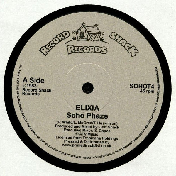 Elixia : Soho Phaze (12", RSD, RE)