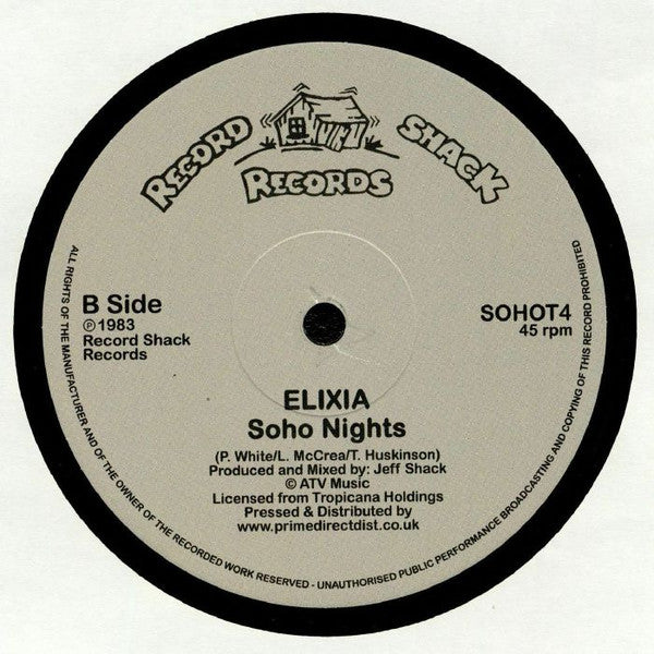 Elixia : Soho Phaze (12", RSD, RE)