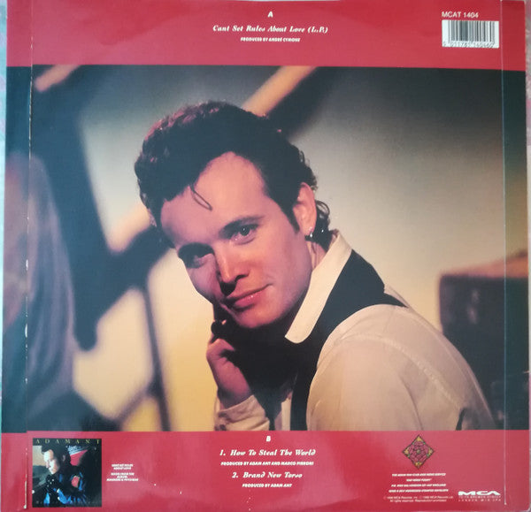 Adam Ant : Can't Set Rules About Love (12", Single)