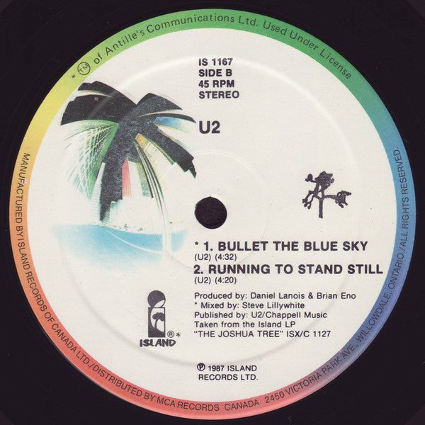 U2 : In God's Country (12", Single)