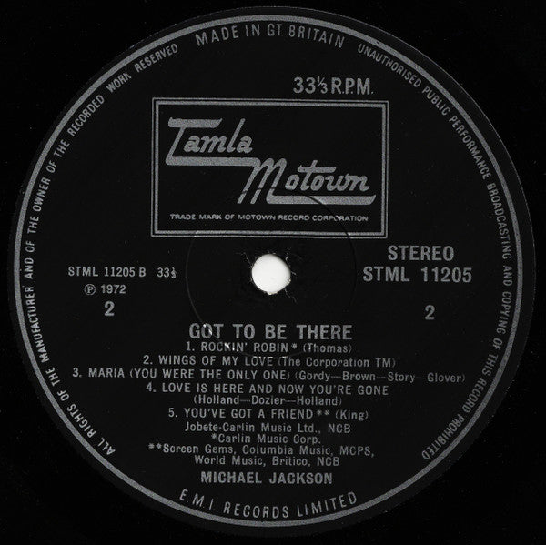 Michael Jackson : Got To Be There (LP, Album)