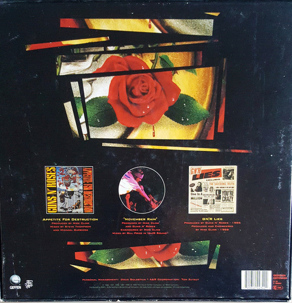 Guns N' Roses : Destruction, Lies: The Road To Illusion (CD, Album + CD, Album + 12", Maxi, Pic + Box, Comp)